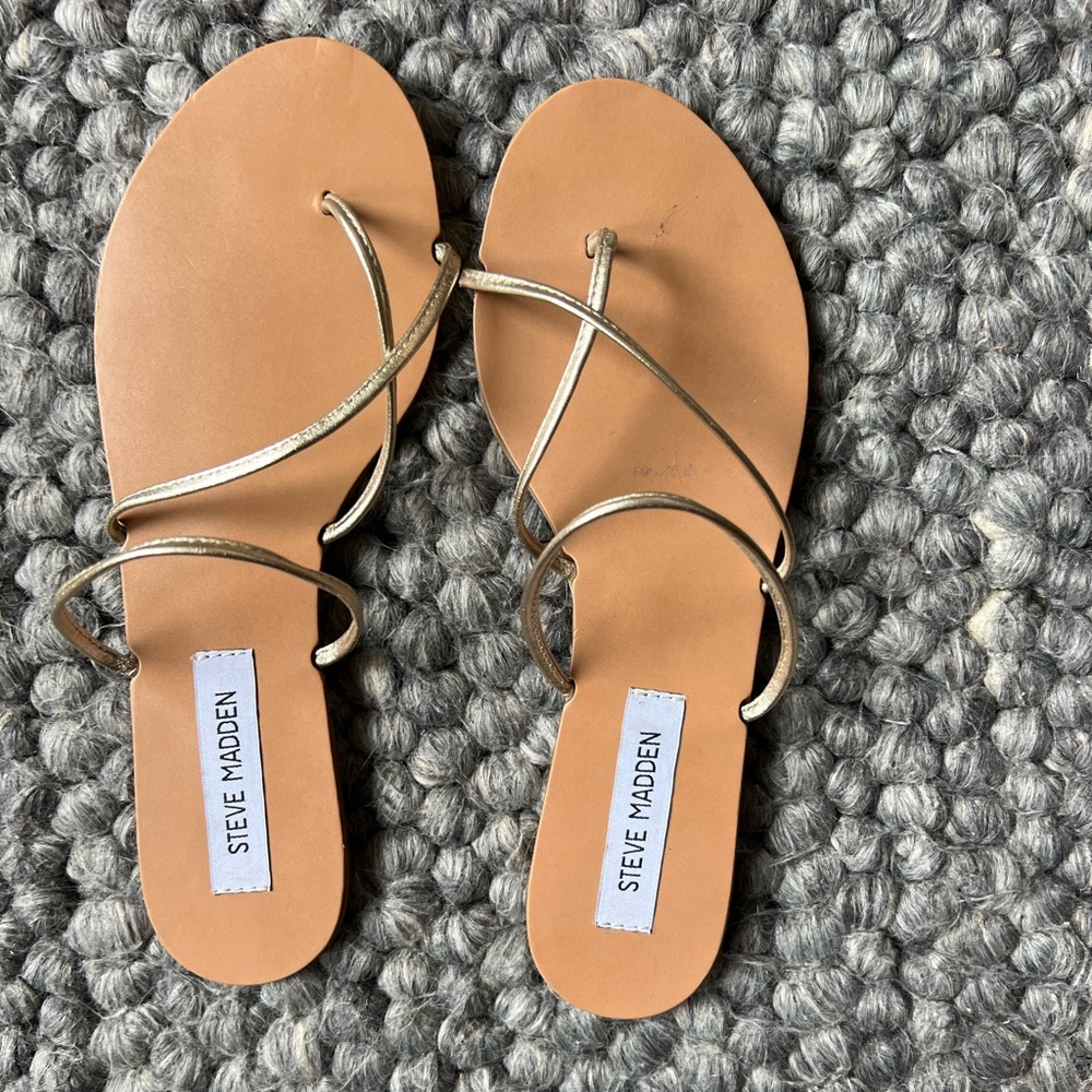 Steve Madden strappy sandals. Never worn.